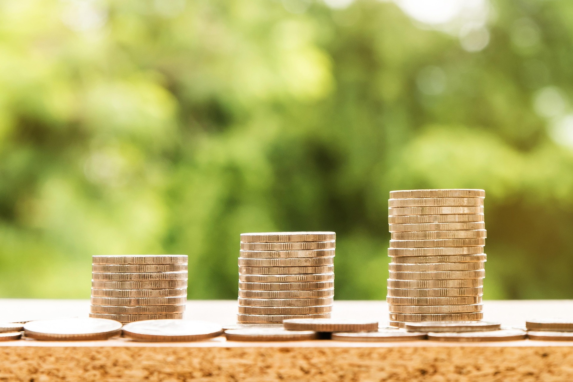 お金の積み上げ